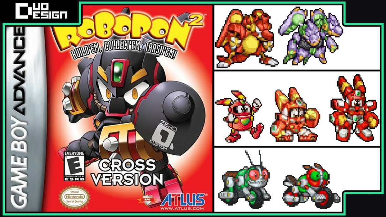 Robopon 2 Cross Version GBA Video Game Cartridge Game Boy Advance 2002 - for just $13.99! 