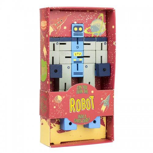 Robot to Cube 3D Puzzle Professor Puzzle - for just $11.99! 