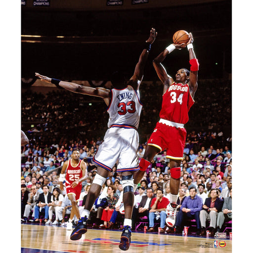 Hakeem Olajuwon in Action Houston Rockets 8" x 10" Basketball Photo - for just $9.99! 