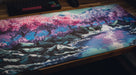 "Stream of Serenity" — Cherry Blossom Deskmat - for just $49.95! 