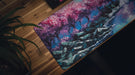 "Stream of Serenity" — Cherry Blossom Deskmat - for just $49.95! 