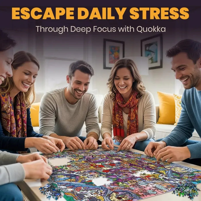 Rocktail Kingdom "Seek & See" 1000 Piece Jigsaw Puzzle Quokka - for just $24.99! 