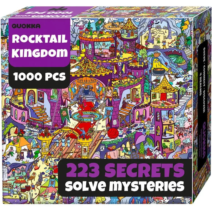 Rocktail Kingdom "Seek & See" 1000 Piece Jigsaw Puzzle Quokka - for just $24.99! 