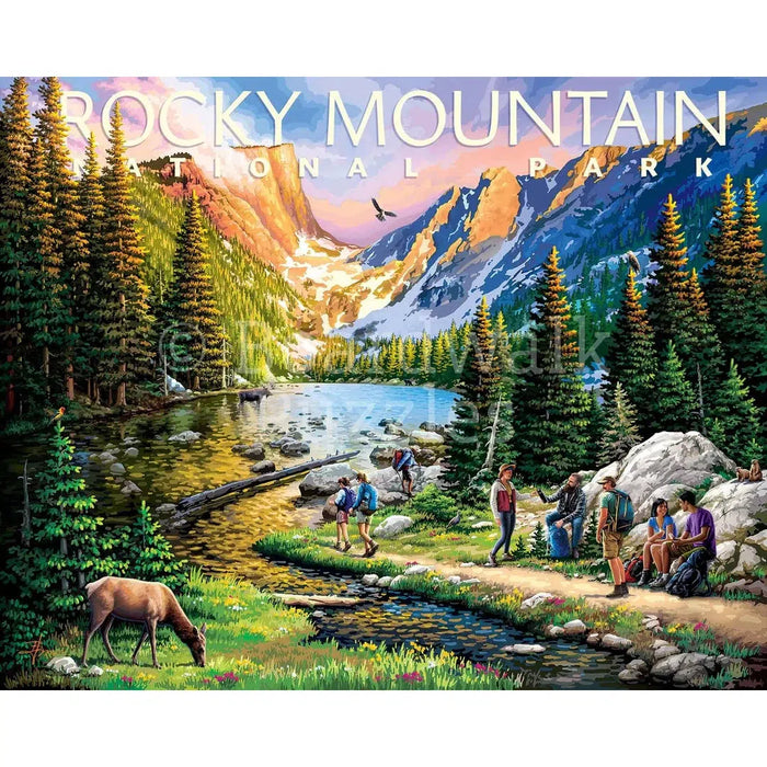 Rocky Mountain National Park 500 Piece Jigsaw Puzzle Boardwalk - for just $21.99! 