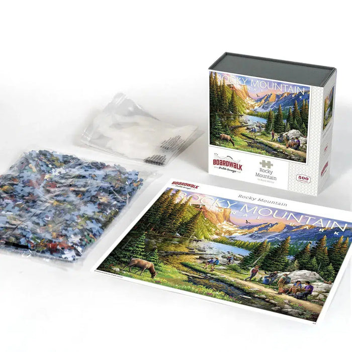 Rocky Mountain National Park 500 Piece Jigsaw Puzzle Boardwalk - for just $21.99! 