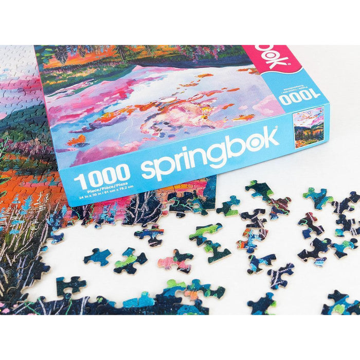Rocky Mountain Twilight 1000 Piece Jigsaw Puzzle Springbok - for just $19.99! 