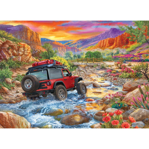 Rocky Ride Jeep 1000 Piece Jigsaw Puzzle Eurographics - for just $19.99! 