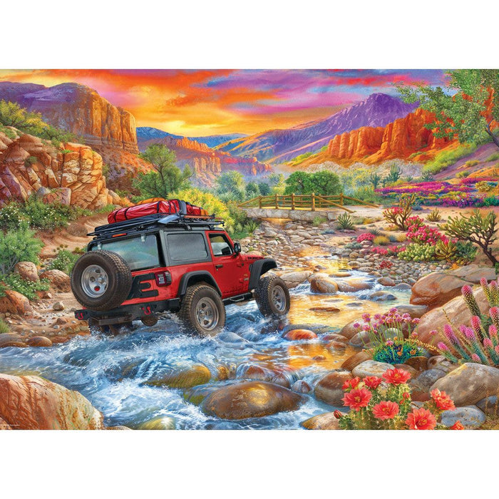Rocky Ride Jeep 1000 Piece Jigsaw Puzzle Eurographics - for just $19.99! 