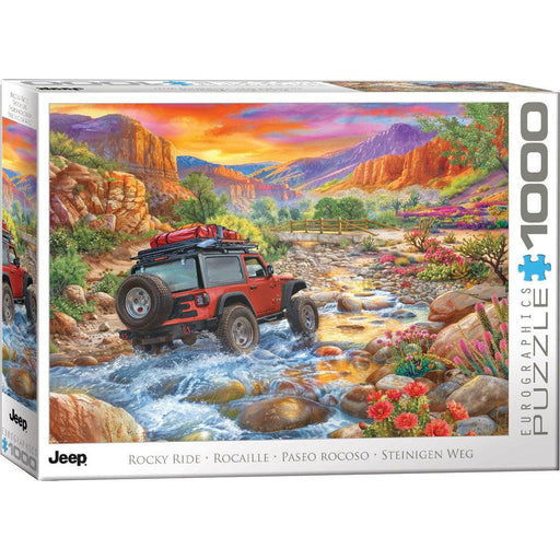 Rocky Ride Jeep 1000 Piece Jigsaw Puzzle Eurographics - for just $19.99! 