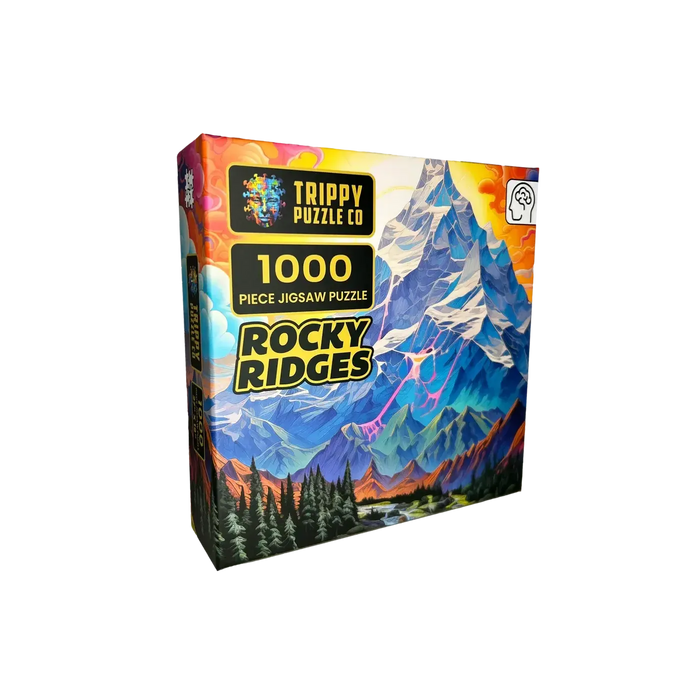 Rocky Ridges 1000 Piece Jigsaw Puzzle Trippy - for just $19.99! 