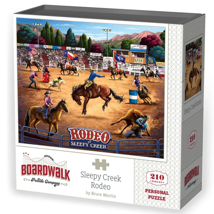 Rodeo at Sleepy Creek 210 Piece Jigsaw Puzzle Boardwalk - for just $11.99! 