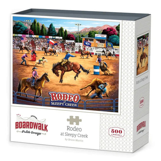 Rodeo at Sleepy Creek 500 Piece Jigsaw Puzzle Boardwalk - for just $21.99! 