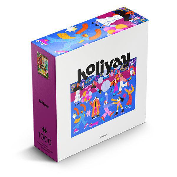 Roller Disco 1000 Piece Jigsaw Puzzle Holiyay - for just $29.99! 