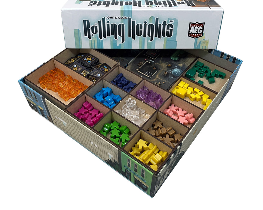 Rolling Heights Board Game Organizer Insert - for just $24.99! 