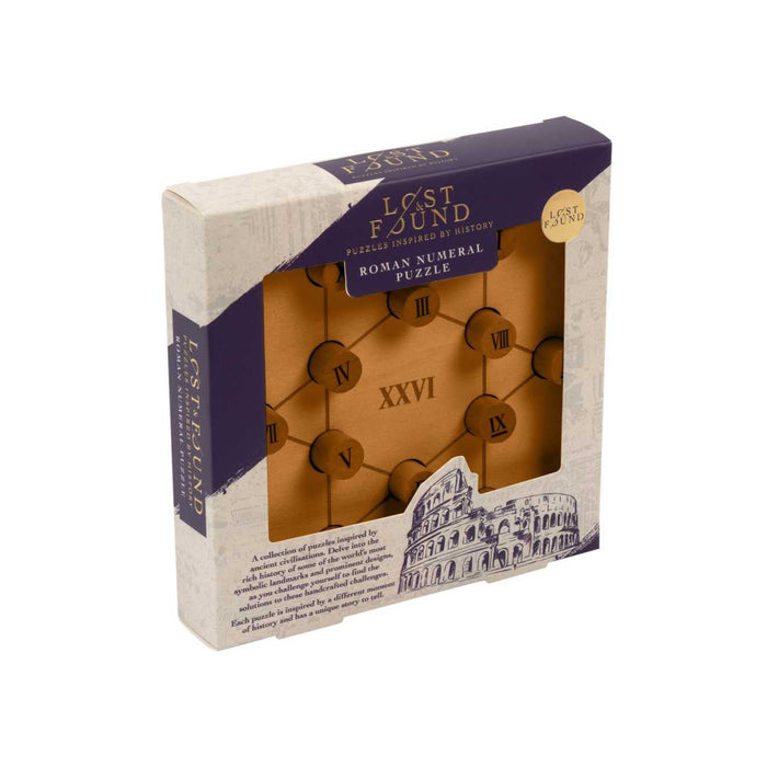 Roman Numeral Brain Teaser Puzzle Professor Puzzle - for just $14.99! 