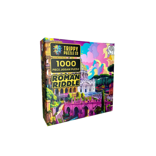 Roman Riddle 1000 Piece Jigsaw Puzzle Trippy - for just $19.99! 