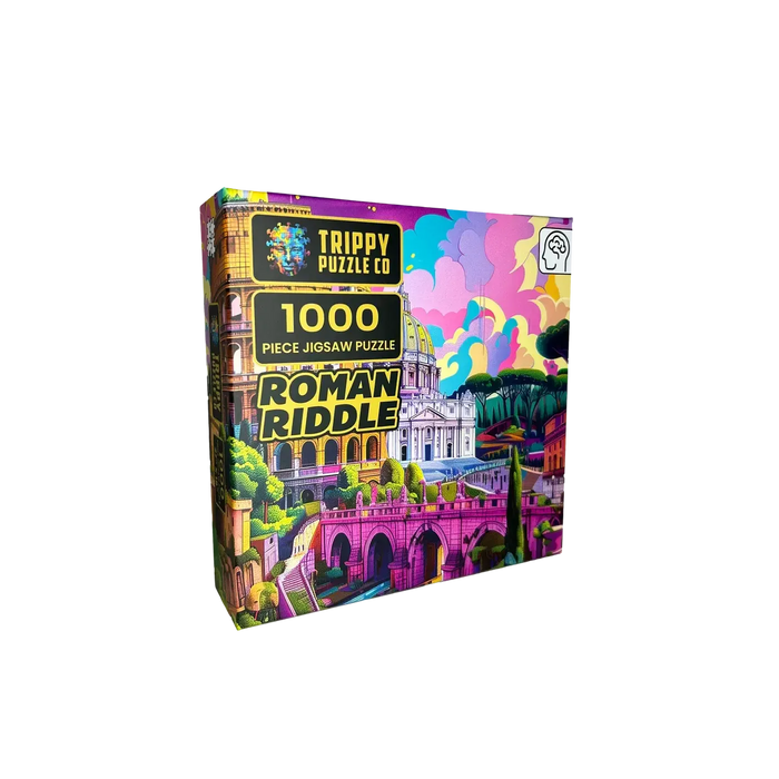 Roman Riddle 1000 Piece Jigsaw Puzzle Trippy - for just $19.99! 