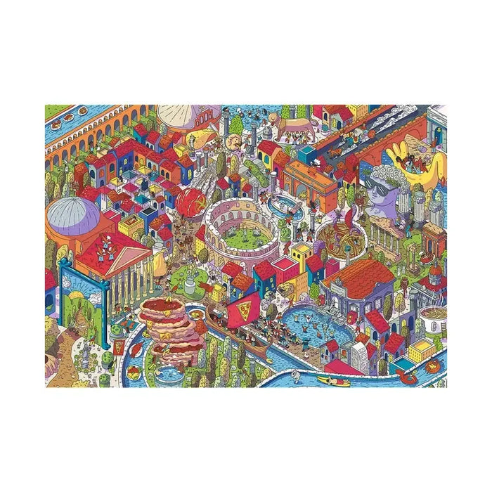 Rome "Imaginary Cities" 1000 Piece Jigsaw Puzzle Trefl - for just $19.99! 