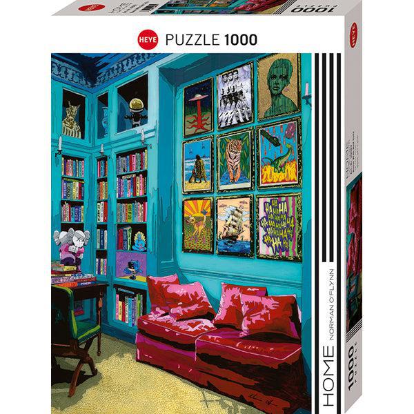Room with Red Sofa Home 1000 Piece Jigsaw Puzzle Heye - for just $29.99! 