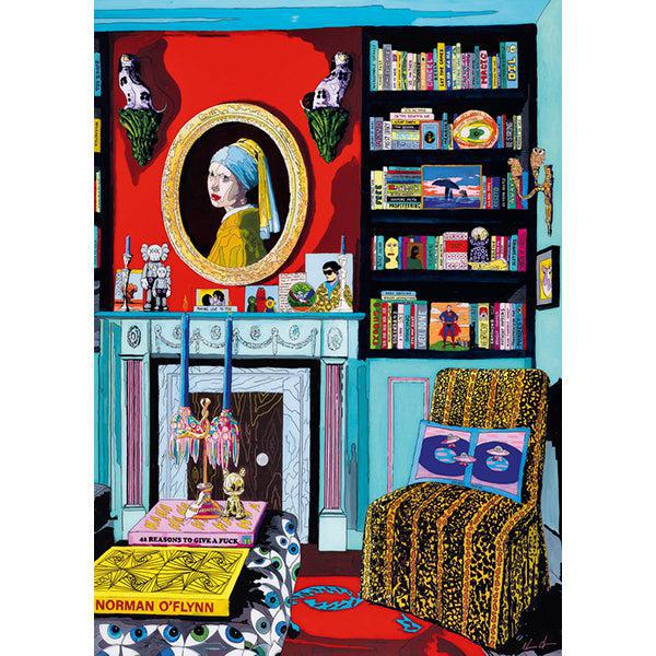 Room with Vermeer Home 1000 Piece Jigsaw Puzzle Heye - for just $29.99! 