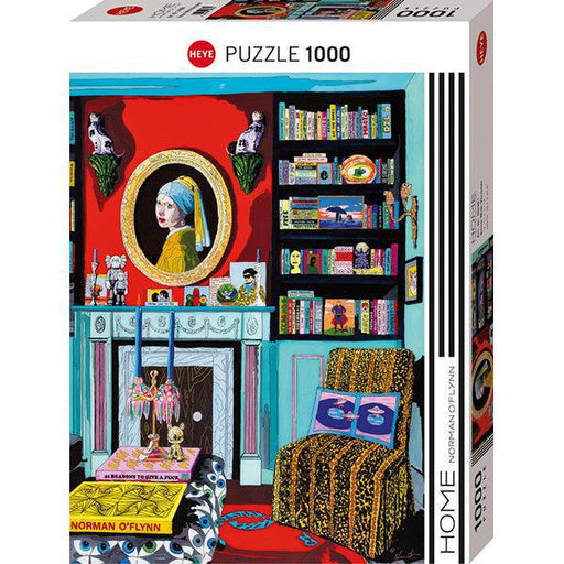 Room with Vermeer Home 1000 Piece Jigsaw Puzzle Heye - for just $29.99! 