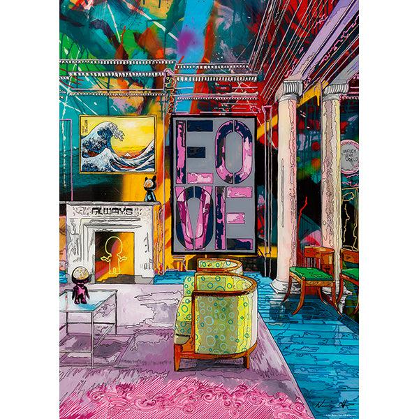 Room with Wave 1000 Piece Jigsaw Puzzle Heye - for just $29.99! 