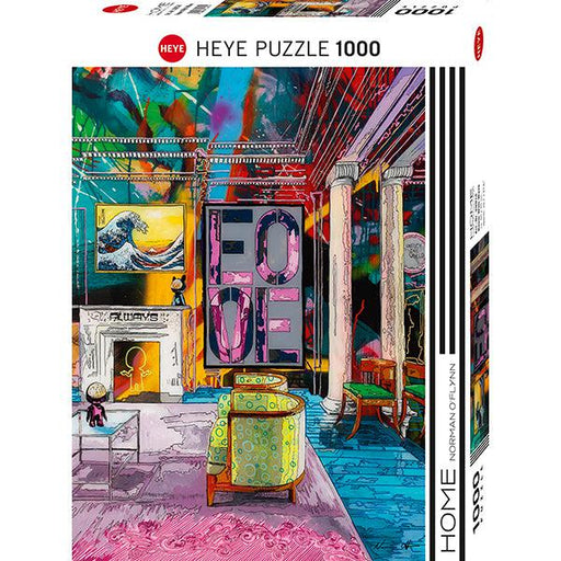 Room with Wave 1000 Piece Jigsaw Puzzle Heye - for just $29.99! 