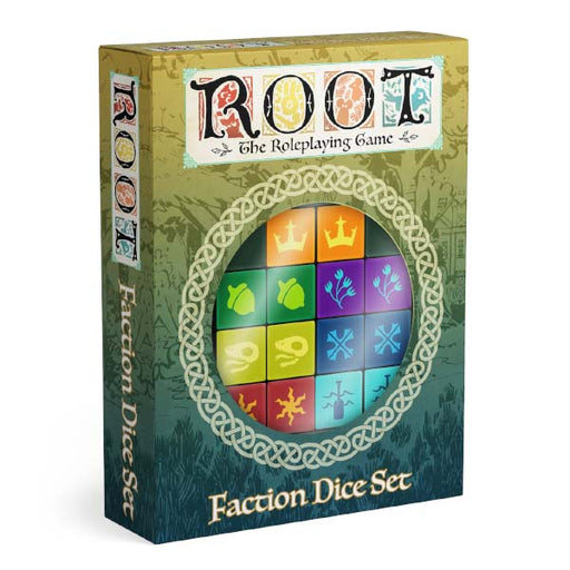 Root: The Roleplaying Game - Faction Dice Set - for just $24.99! 