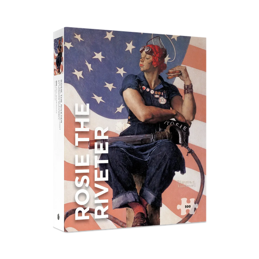 Rosie the Riveter by Rockwell 500 Piece Jigsaw Puzzle Pomegranate - for just $21.99! 