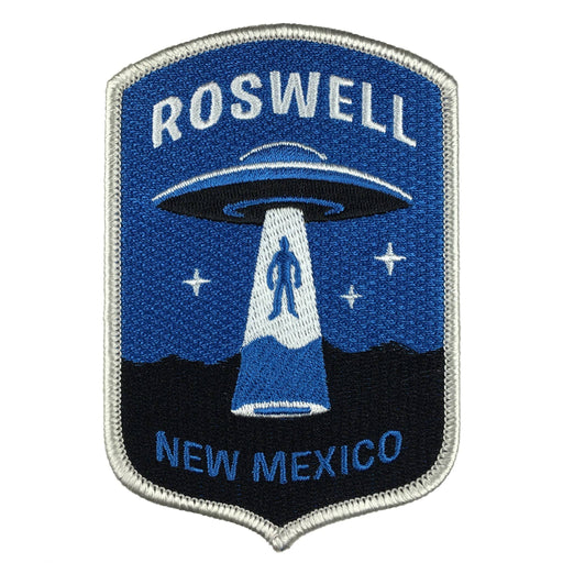 Roswell, New Mexico UFO Alien Abduction Patch: Iron-on - for just $8.50! 