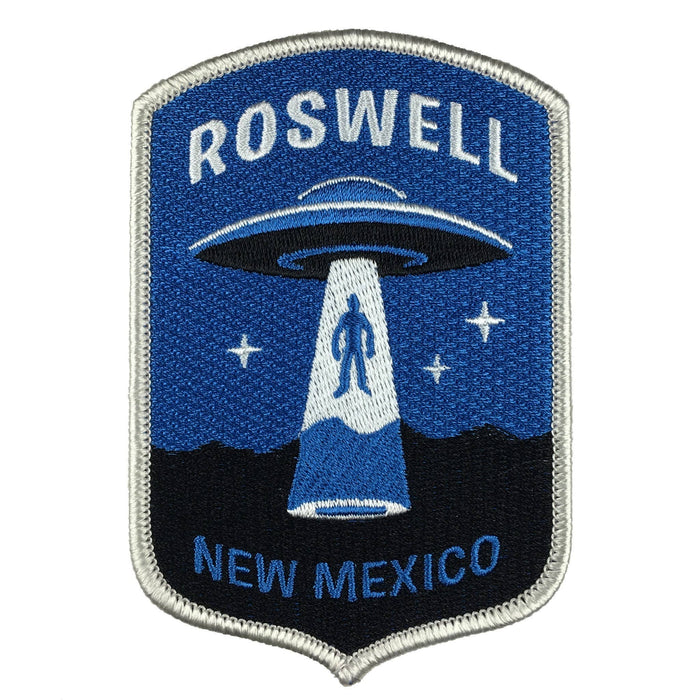 Roswell, New Mexico UFO Alien Abduction Patch: Iron-on - for just $8.50! 