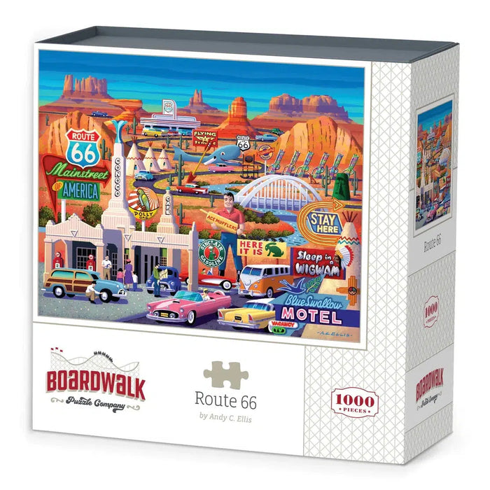 Route 66 1000 Piece Jigsaw Puzzle Boardwalk - for just $23.99! 