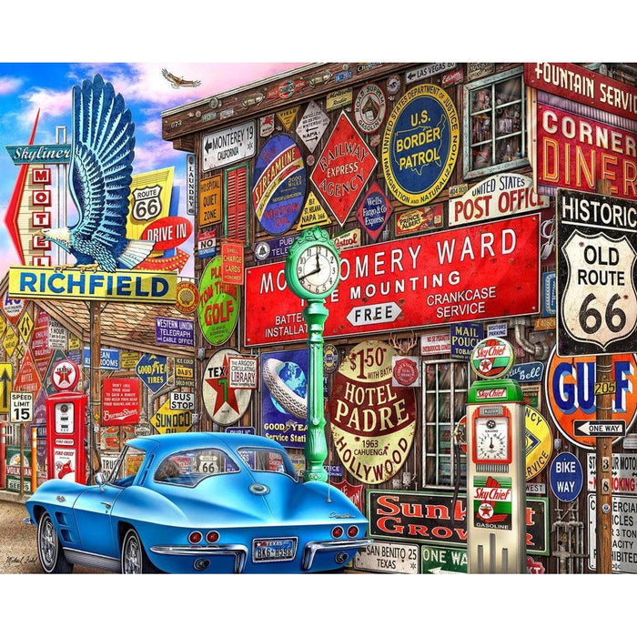 Route 66 1000 Piece Jigsaw Puzzle Springbok - for just $19.99! 