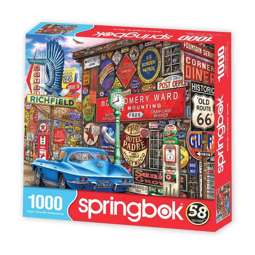 Route 66 1000 Piece Jigsaw Puzzle Springbok - for just $19.99! 