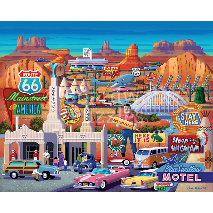 Route 66 210 Piece Jigsaw Puzzle Boardwalk - for just $11.99! 