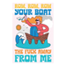 Row Your Boat the F*** Away from Me 500 Piece Jigsaw Puzzle Fun Club - for just $24.99! 