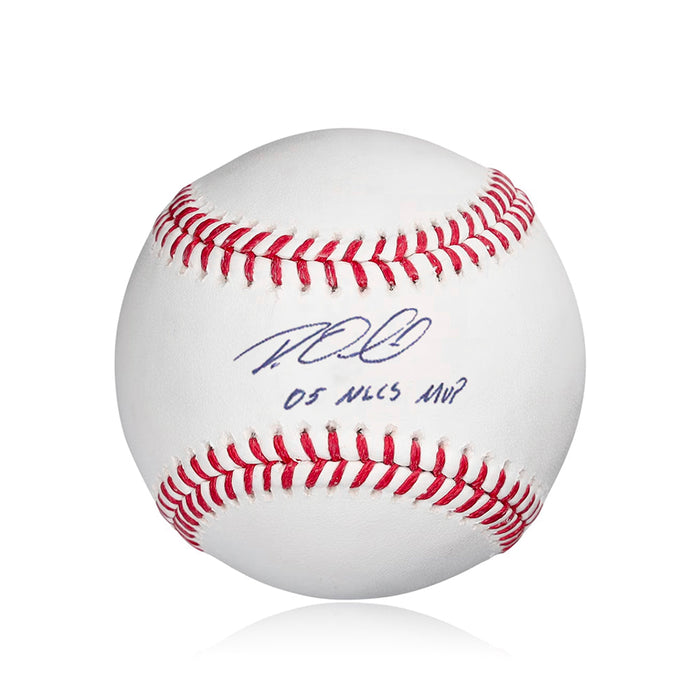 Roy Oswalt Houston Astros Autographed Rawlings Official MLB Baseball - Inscribed "05 NLCS MVP" - for just $149.99! 