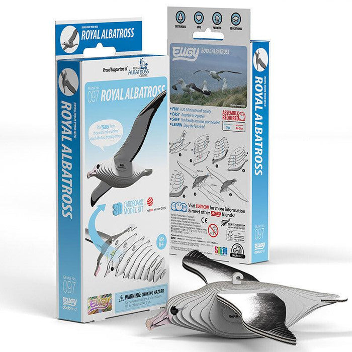 Royal Albatross 3D Cardboard Model Kit Eugy - for just $11.99! 