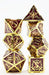 Crossed Swords: Royal Amethyst Sword - Metal RPG Dice Set - for just $39.99! 