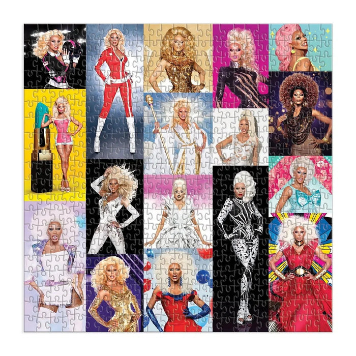 RuPaul's Drag Race 500 Piece Jigsaw Puzzle Galison - for just $17.99! 