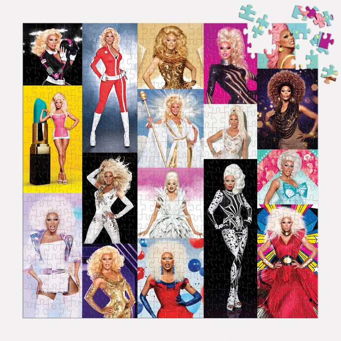 RuPaul's Drag Race 500 Piece Jigsaw Puzzle Galison - for just $17.99! 