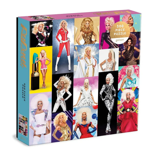RuPaul's Drag Race 500 Piece Jigsaw Puzzle Galison - for just $17.99! 