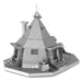 Rubeus Hagrid Hut Harry Potter 3D Steel Model Kit Metal Earth - for just $11.99! 