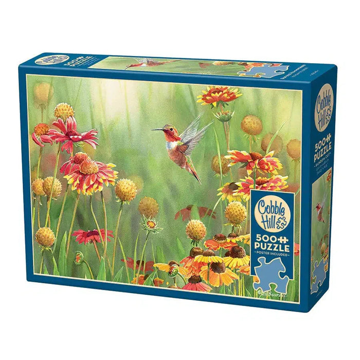 Rufous Hummingbird 500 Piece Jigsaw Puzzle Cobble Hill - for just $17.99! 