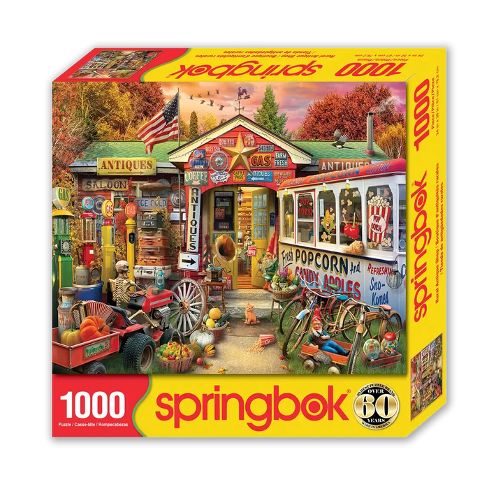 Rural Antique Shop 1000 Piece Jigsaw Puzzle Springbok - for just $19.99! 
