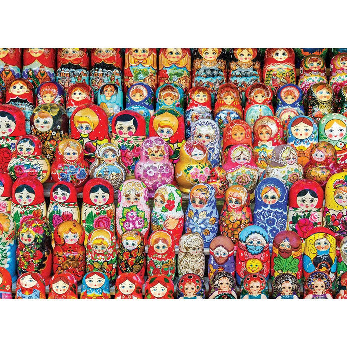 Russian Matryoshka Dolls 1000 Piece Jigsaw Puzzle Eurographics - for just $19.99! 