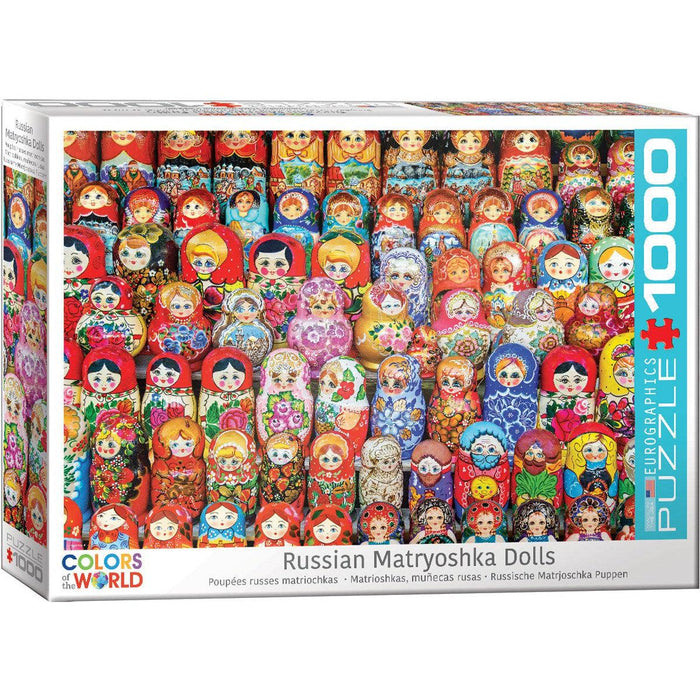 Russian Matryoshka Dolls 1000 Piece Jigsaw Puzzle Eurographics - for just $19.99! 