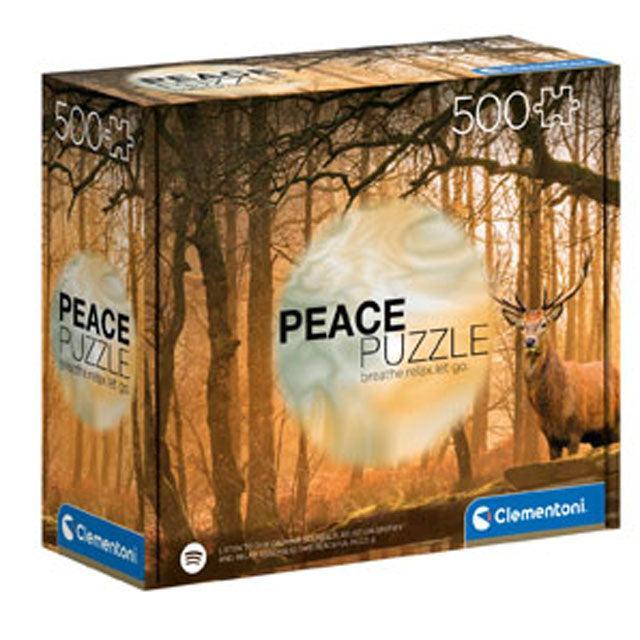 Rustling Silence "Peace Puzzle" 500 Piece Jigsaw Puzzle Clementoni - for just $19.99! 