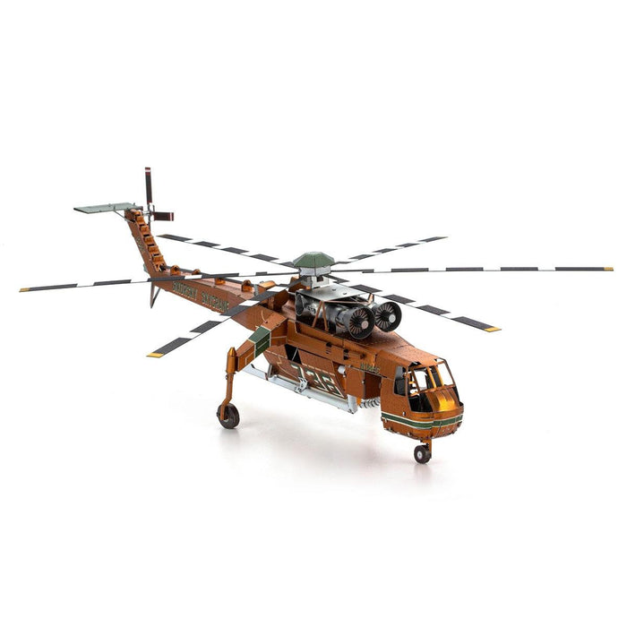 S-64 Sikorsky Skycrane Premium 3D Steel Model Kit Metal Earth - for just $19.99! 