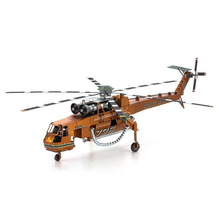 S-64 Sikorsky Skycrane Premium 3D Steel Model Kit Metal Earth - for just $19.99! 